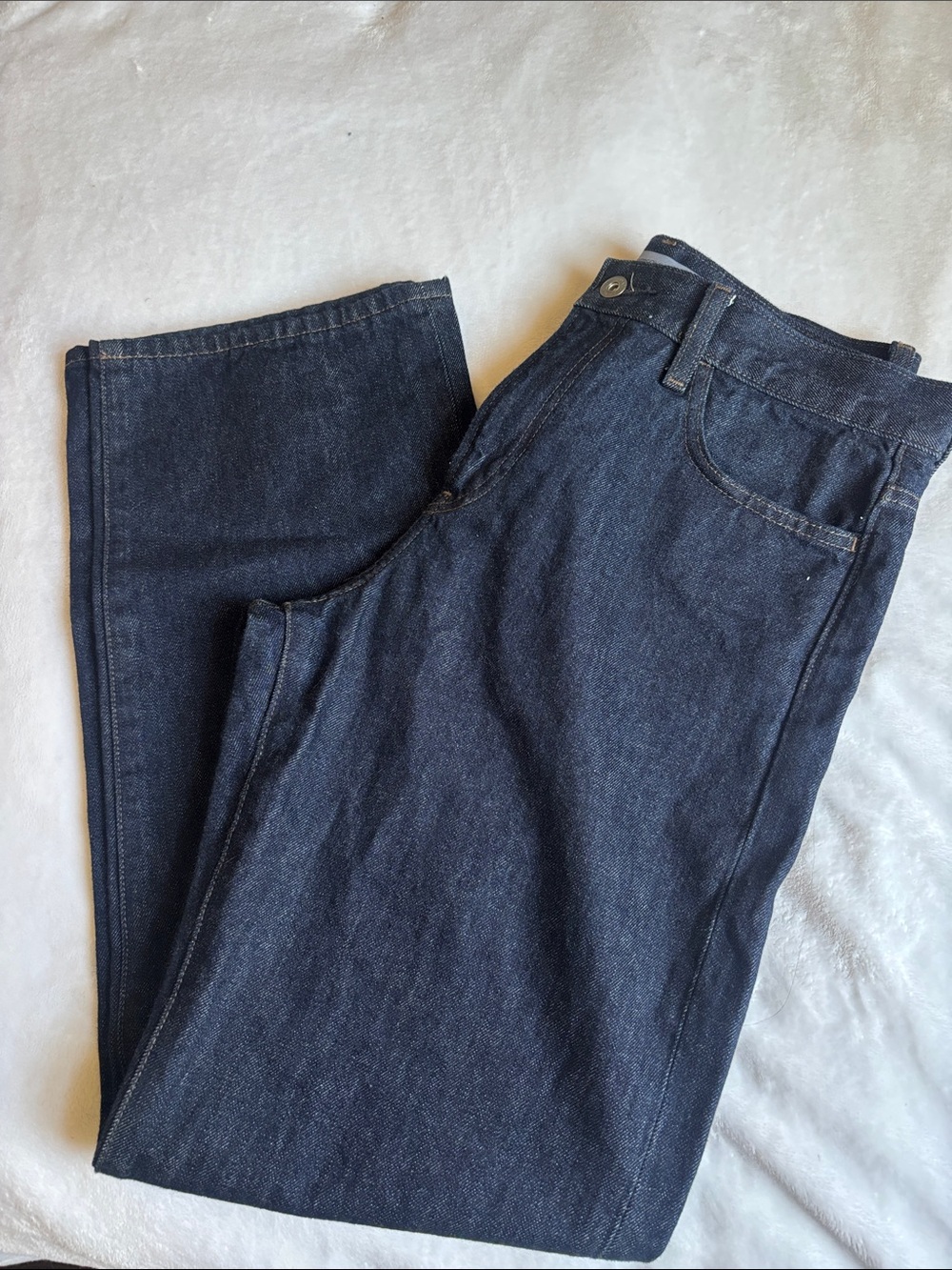 Women’s Dark Blue Jeans - Uniqlo x JW Anderson